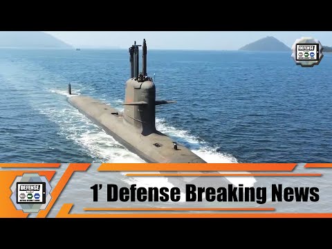 Brazilian Navy Riachuelo Scorpene-Class submarine carried out first ...