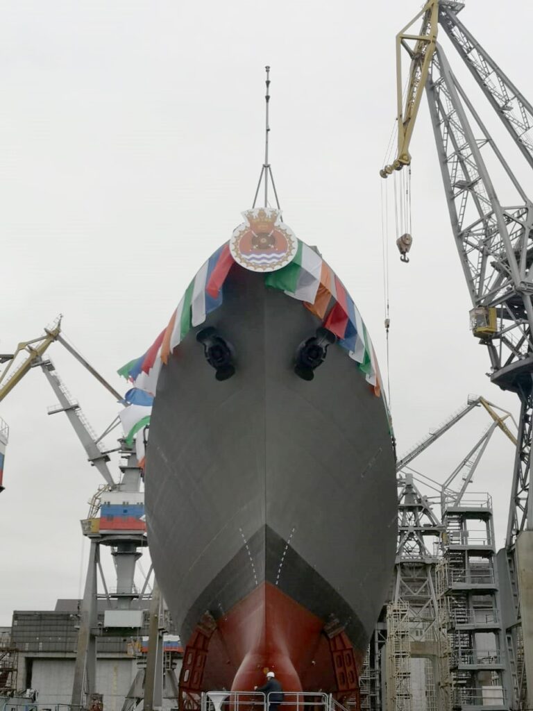 Yantar Shipyard Launches Indian Navy’s 7th Talwar Class Frigate Tushil ...